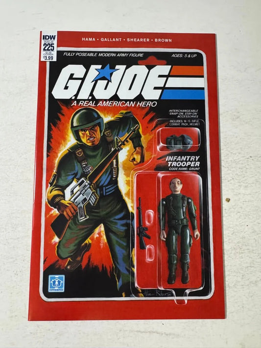 GI JOE A Real American Hero #225 NM SUB Action Figure Variant