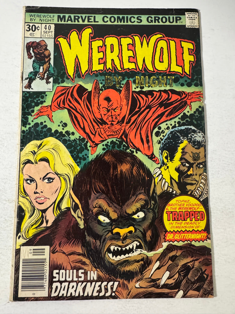 WEREWOLF BY NIGHT #40 GD+
