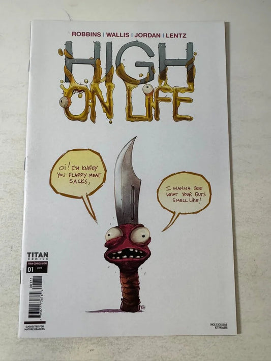 HIGH ON LIFE #1 Kit Wallis Pack Variant LTD to 500