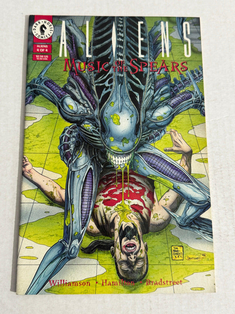 ALIENS Music of The Spears #4 NM- Tim Bradstreet Cover