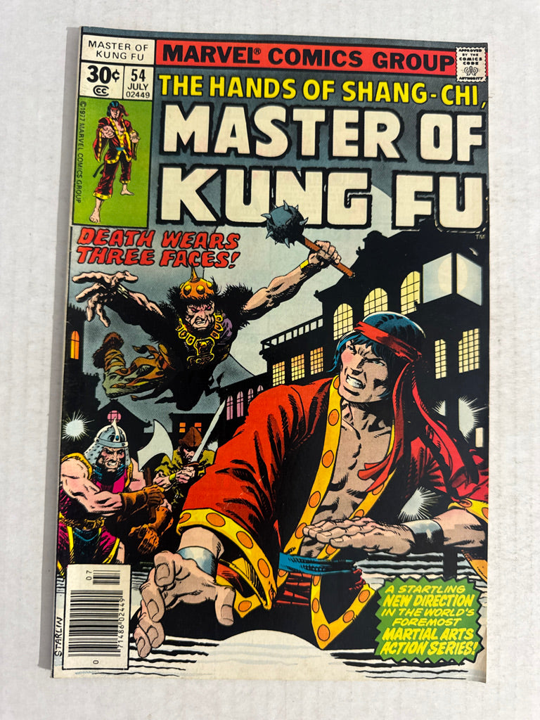 MASTER OF KUNG FU #54 FN/VF Jim Starlin Cover