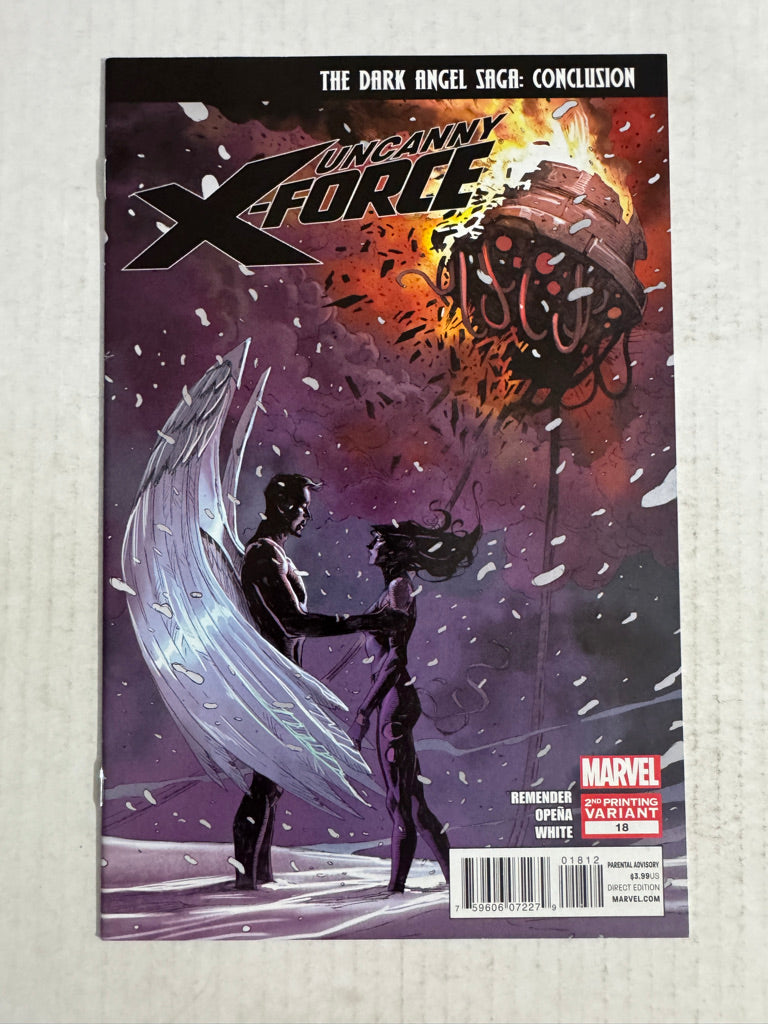 UNCANNY X-FORCE #18 VF+ 2nd Print Variant