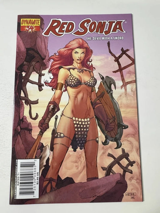 RED SONJA #34 NM-  (Dynamite)