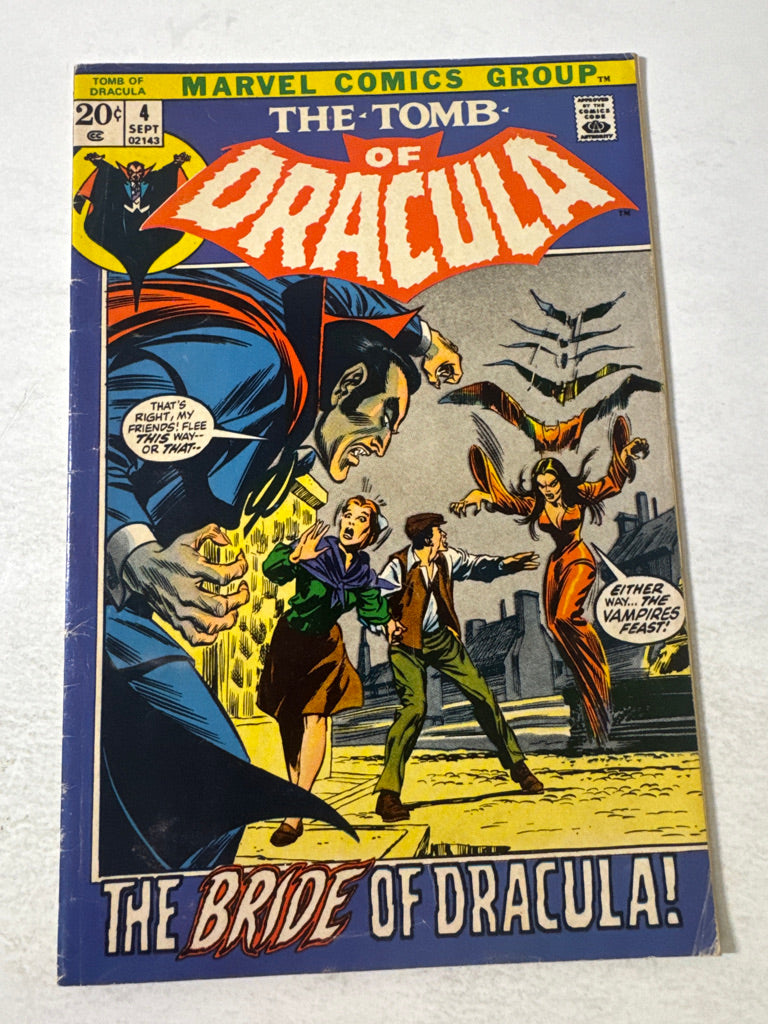 THE TOMB OF DRACULA #4 GD/VG