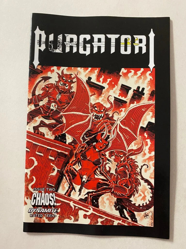 PURGATORI #2 NM TMNT Homage Variant