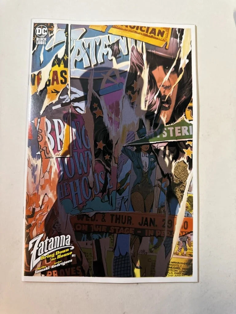 ZATANNA Bring Down The House #1 NM 1:25 Variant