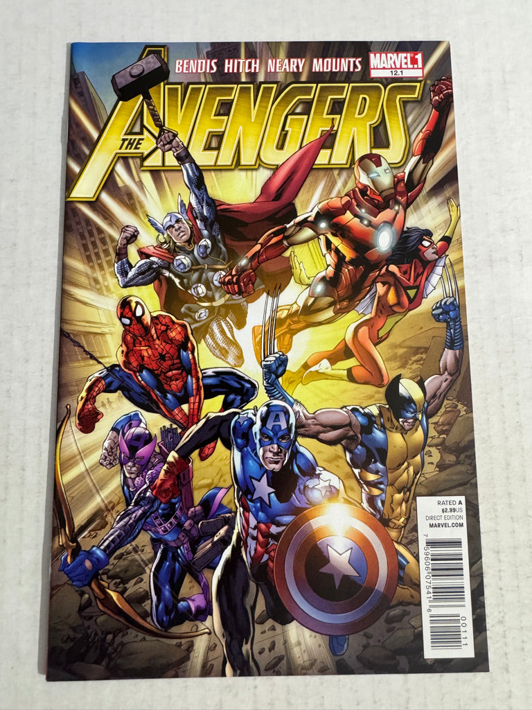 AVENGERS #12.1 Vol 4 NNM Bryan Hitch Cover