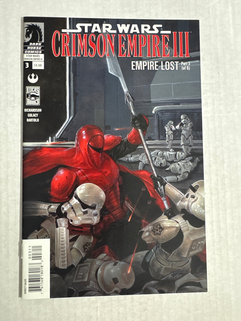 Star Wars CRIMSON EMPIRE Empire Lost III #3 NM