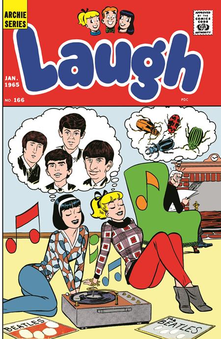 PRE-SALE: LAUGH #166 FACSIMILE EDITION CVR D HARRY LUCEY MARIO ACQUAVIVA FOIL VAR