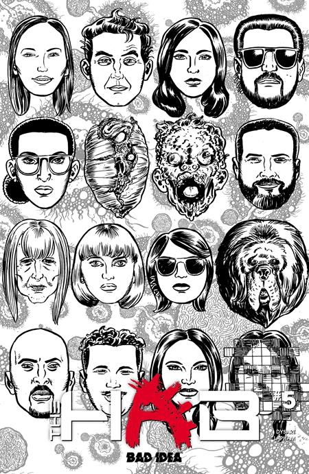 PRE-SALE: HAB #5 (OF 6) CVR C DAVID LAPHAM BW OUTBREAK SKULLS VAR