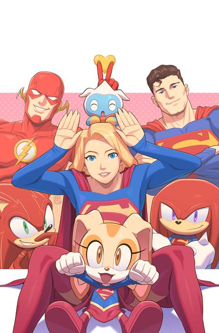 PRE-SALE: DC X SONIC THE HEDGEHOG METAL LEGION #4 (OF 5) CVR B MIN HO KIM CARD STOCK VAR