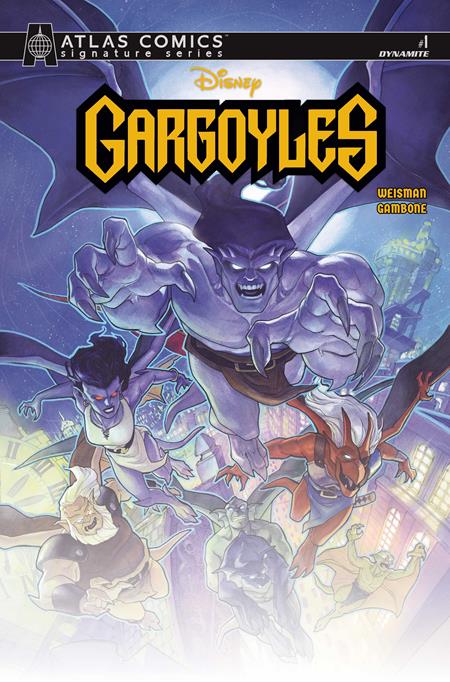 PRE-SALE: GARGOYLES #1 (2026) CVR G MEGHAN HETRICK ATLAS EDITION SIGNED BY GREG WEISMAN VAR