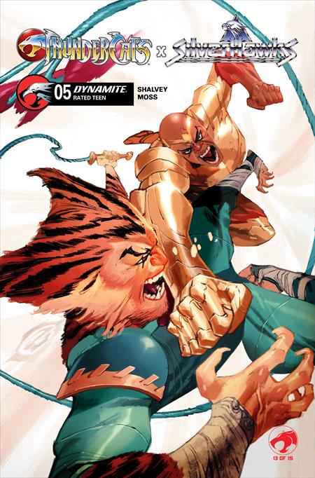 PRE-SALE: THUNDERCATS X SILVERHAWKS #5 CVR C ERIC CANETE VAR