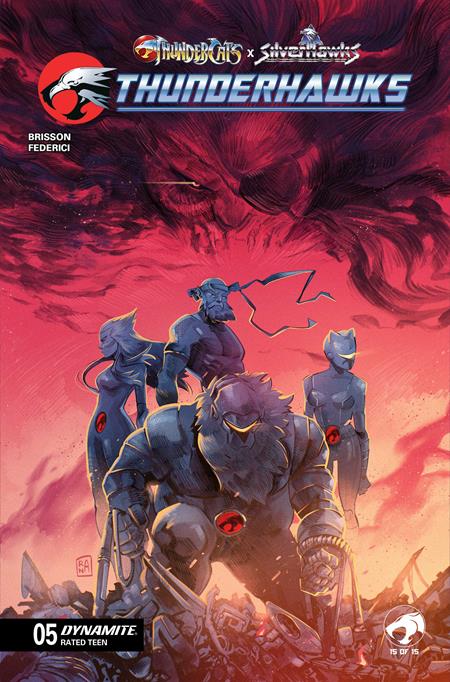 PRE-SALE: THUNDERCATS X SILVERHAWKS THUNDERHAWKS #5 CVR D ALESSANDRO RANALDI VAR
