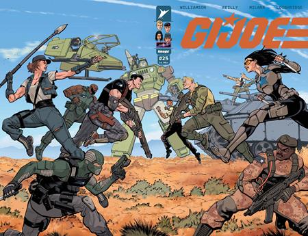 PRE-SALE: GI JOE #25 CVR A TOM REILLY WRAPAROUND