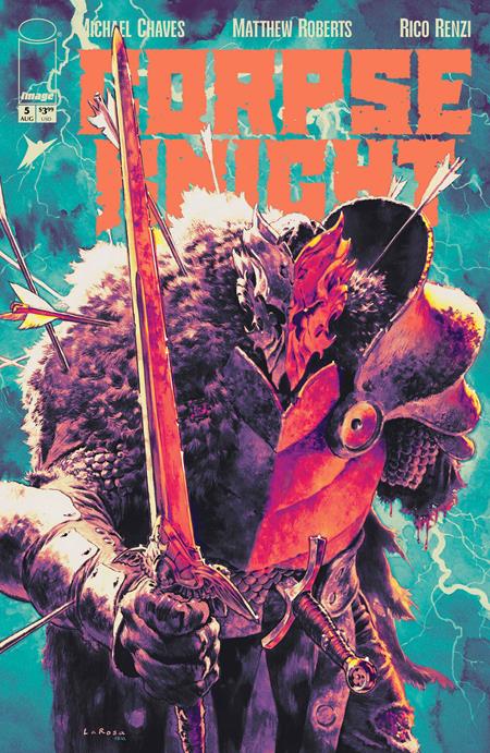 PRE-SALE: CORPSE KNIGHT #5 (OF 6) CVR B LEWIS LAROSA & RICO RENZI VAR (MR)