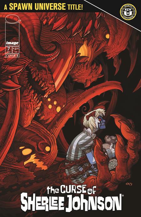 PRE-SALE: SPAWN THE CURSE OF SHERLEE JOHNSON #7 CVR B CHRIS STEVENS VAR