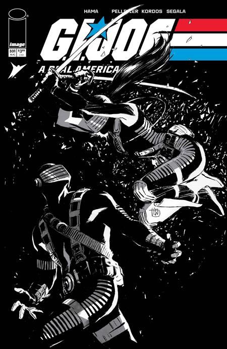 PRE-SALE: GI JOE A REAL AMERICAN HERO #331 CVR B LEE WEEKS B&W VAR