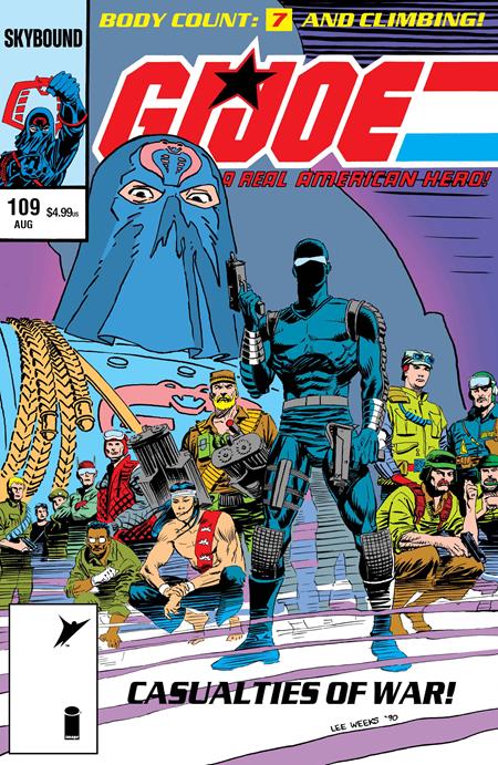 PRE-SALE: GI JOE A REAL AMERICAN HERO #109 HAMA FILES EDITION CVR C LEE WEEKS FOIL VAR