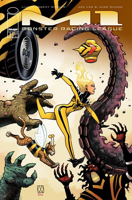 PRE-SALE: M1 MONSTER RACING LEAGUE #3 CVR B MATT WAGNER VAR