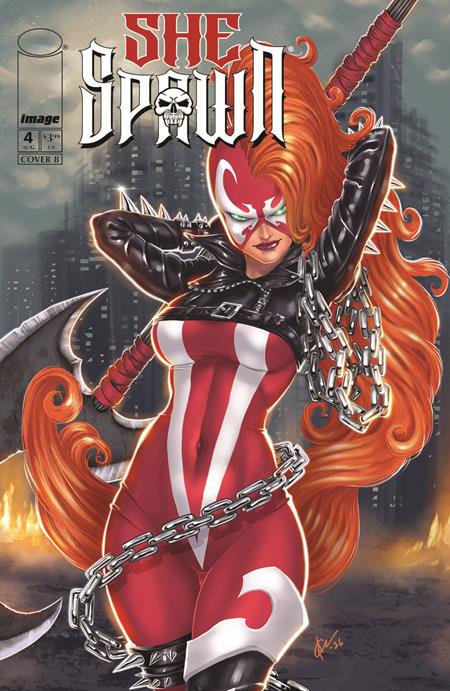 PRE-SALE: SHE-SPAWN #4 (OF 5) CVR B DAVE HARRIGAN VAR