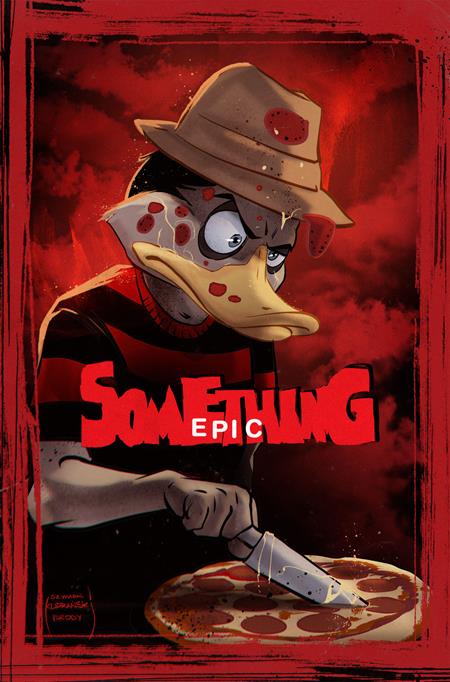 PRE-SALE: SOMETHING EPIC #14 CVR B SZYMON KUDRANSKI NIGHTMARE ON ELM STREET HOMAGE VAR