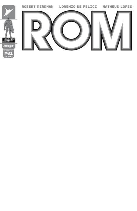 PRE-SALE: ROM SPECIAL #1 (ONE SHOT) CVR E BLANK SKETCH VAR