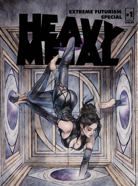 PRE-SALE: HEAVY METAL MAGAZINE SPECIAL EXTREME FUTURISM #1 CVR A MARCO TURINI (MR)
