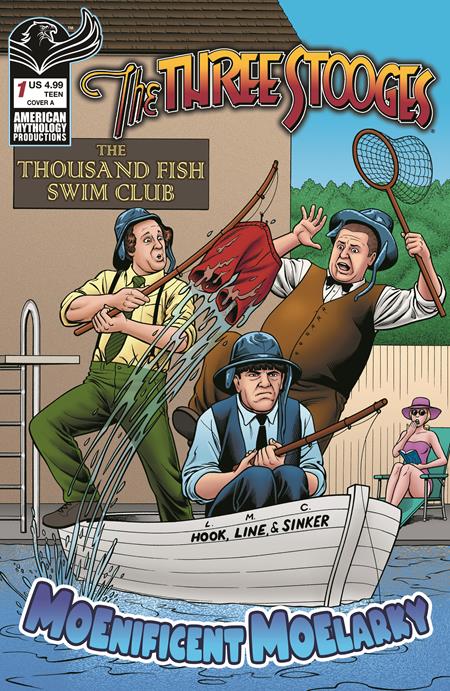 PRE-SALE: THREE STOOGES MOENIFICENT MOELARKY #1 CVR A FRAIM BROTHERS