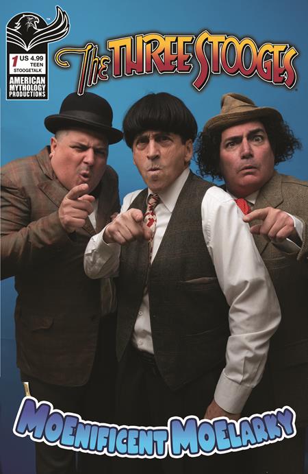 PRE-SALE: THREE STOOGES MOENIFICENT MOELARKY #1 CVR D STOOGETALK PHOTO VAR
