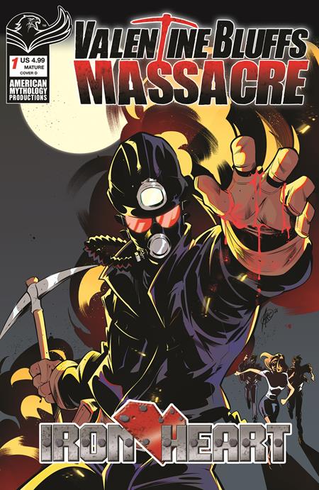 PRE-SALE: VALENTINE BLUFFS MASSACRE IRON HEART #1 (OF 2) CVR D ANDREA ARCARI VAR (MR)
