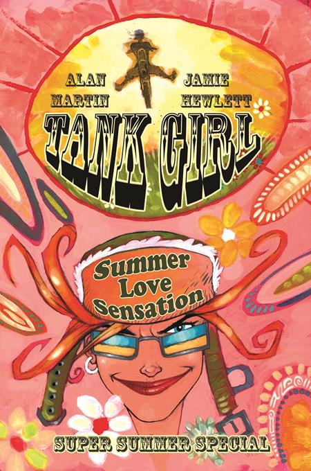 PRE-SALE: TANK GIRL SUMMER LOVE SENSATION 35TH ANNIVERSARY COMIC (ONE SHOT) CVR A JAMIE HEWLETT