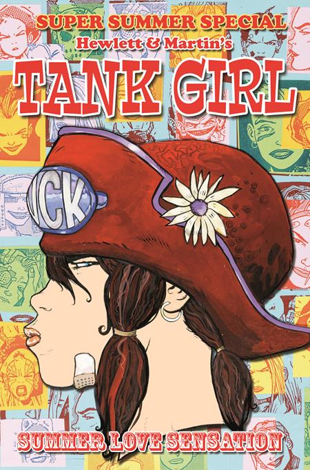 PRE-SALE: TANK GIRL SUMMER LOVE SENSATION 35TH ANNIVERSARY COMIC (ONE SHOT) CVR B JAMIE HEWLETT VAR