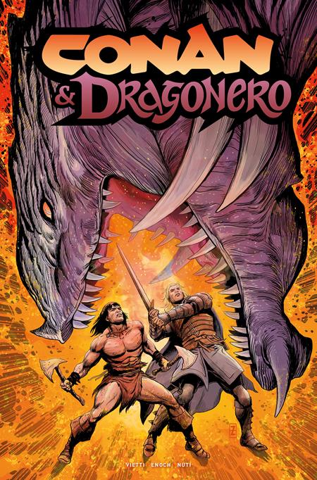 PRE-SALE: CONAN AND DRAGONERO #4 (OF 7) CVR A PATCH ZIRCHER (MR)