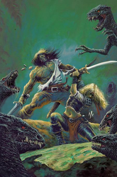 PRE-SALE: CONAN THE BARBARIAN #34 CVR E JUAN ALBERTO HERNANDEZ VIRGIN CARDSTOCK VAR (MR)
