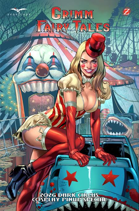 PRE-SALE: GRIMM FAIRY TALES 2026 DARK CIRCUS COSPLAY PINUP SPECIAL (ONE SHOT) CVR A IGOR VITORINO
