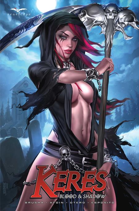 PRE-SALE: KERES BLOOD AND SHADOW (ONE SHOT) CVR B JOSH BURNS VAR
