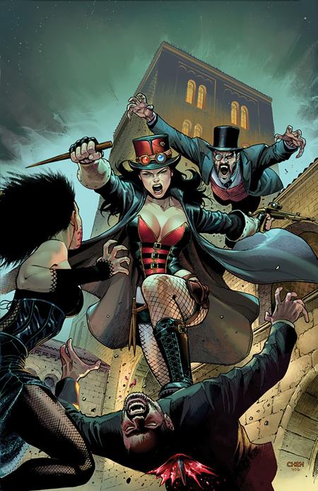 PRE-SALE: VAN HELSING THRONE OF BLOOD (ONE SHOT) CVR A SEAN CHEN