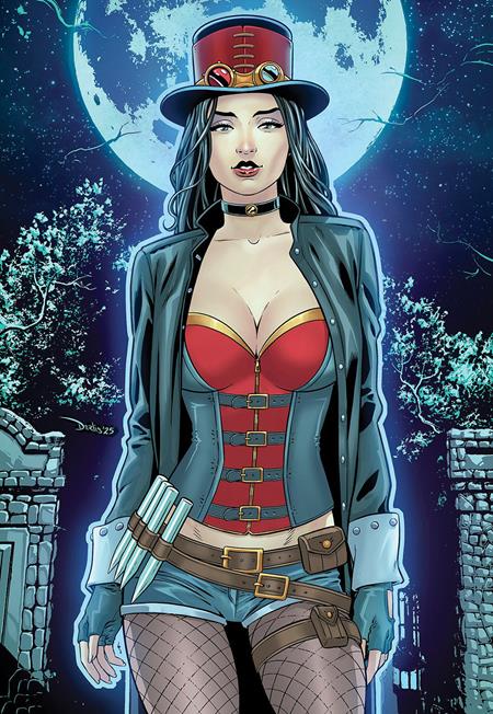 PRE-SALE: VAN HELSING THRONE OF BLOOD (ONE SHOT) CVR D DERLIS SANTACRUZ VAR