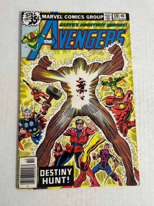 AVENGERS #176 NM- George Perez Cover