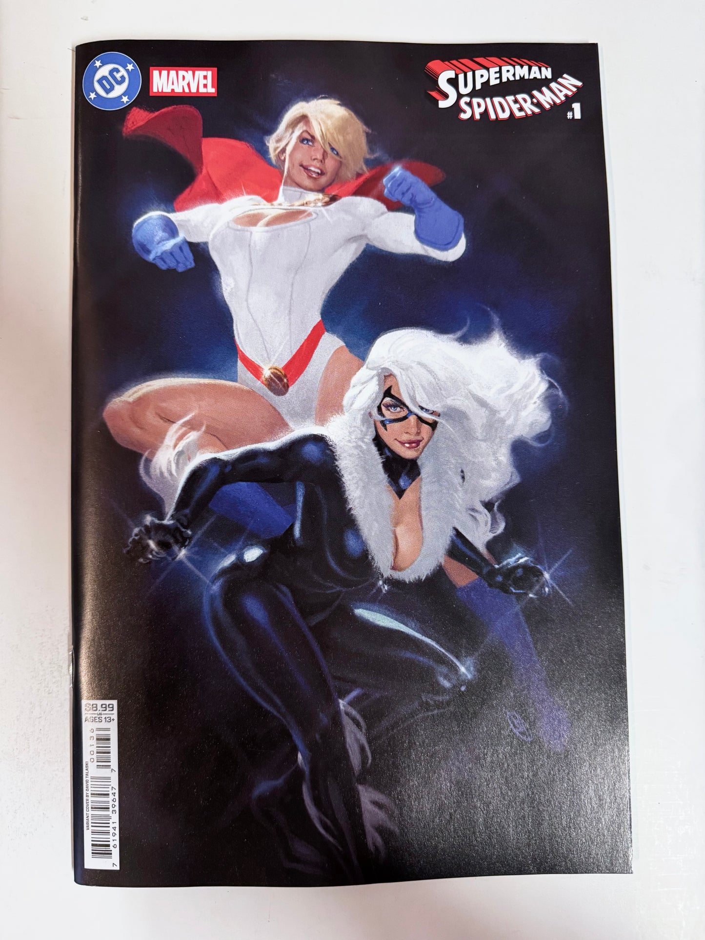 Superman / Spider-Man #1 NM Cover V David Talaski Variant