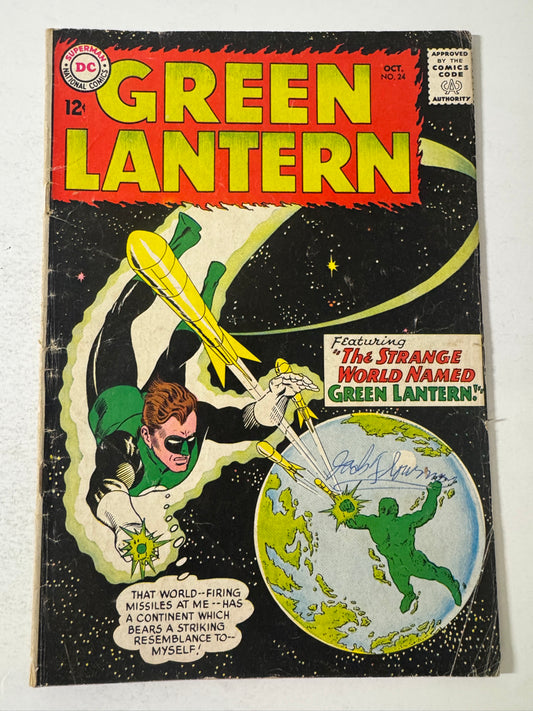 GREEN LANTERN #24 GD+ 1ST APPEARANCE