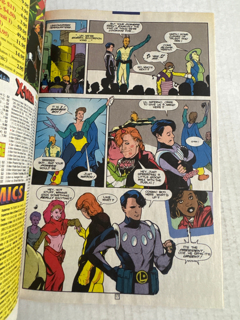 LEGIONNAIRES #9 VF+ (Adam Hughes Interiors)