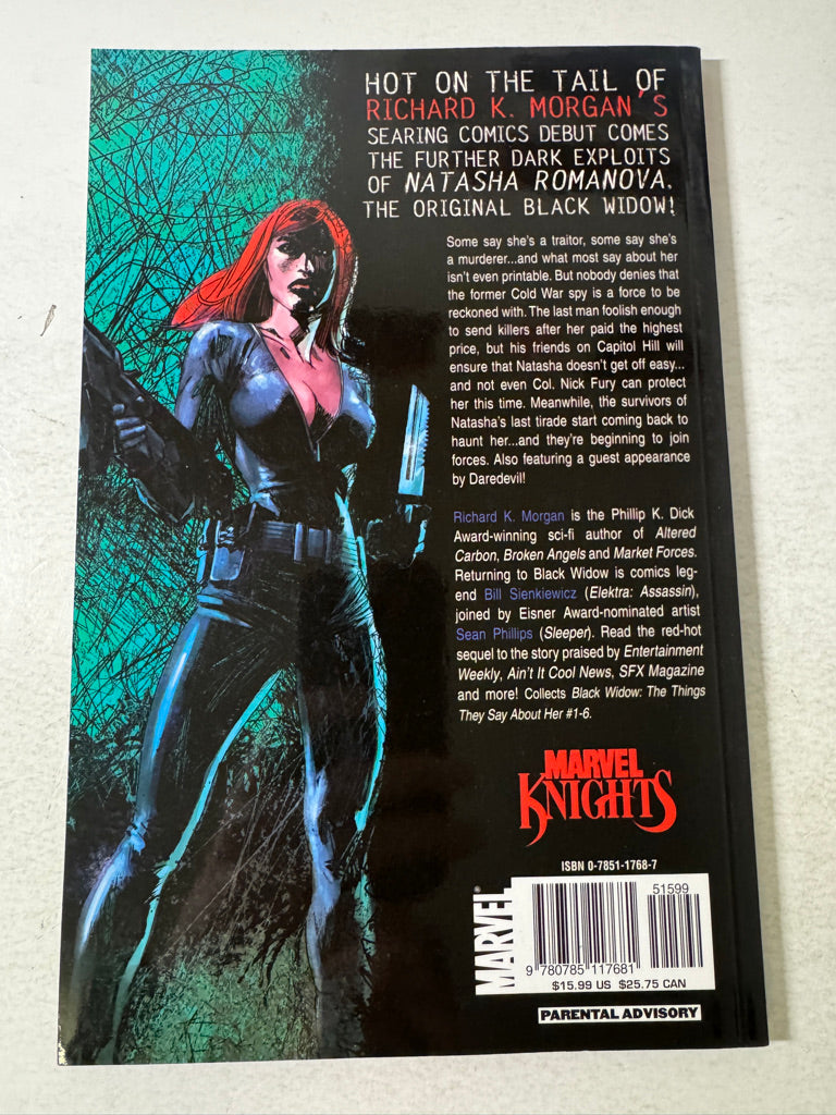 BLACK WIDOW The Things They Say About Her TPB OOP NM