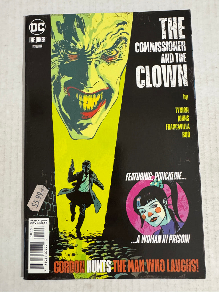 JOKER #5 Vol 2 NM Francavilla Cover