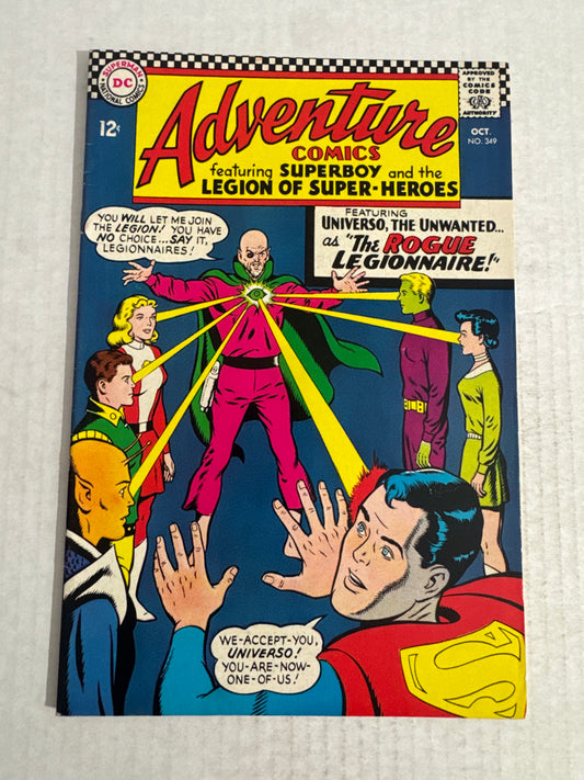ADVENTURE COMICS #349 FN/VF 1ST APPEARANCE