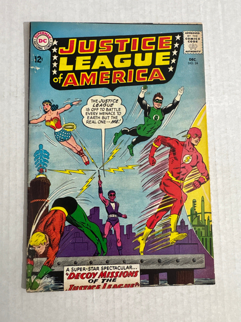 JUSTICE LEAGUE OF AMERICA #24 GD