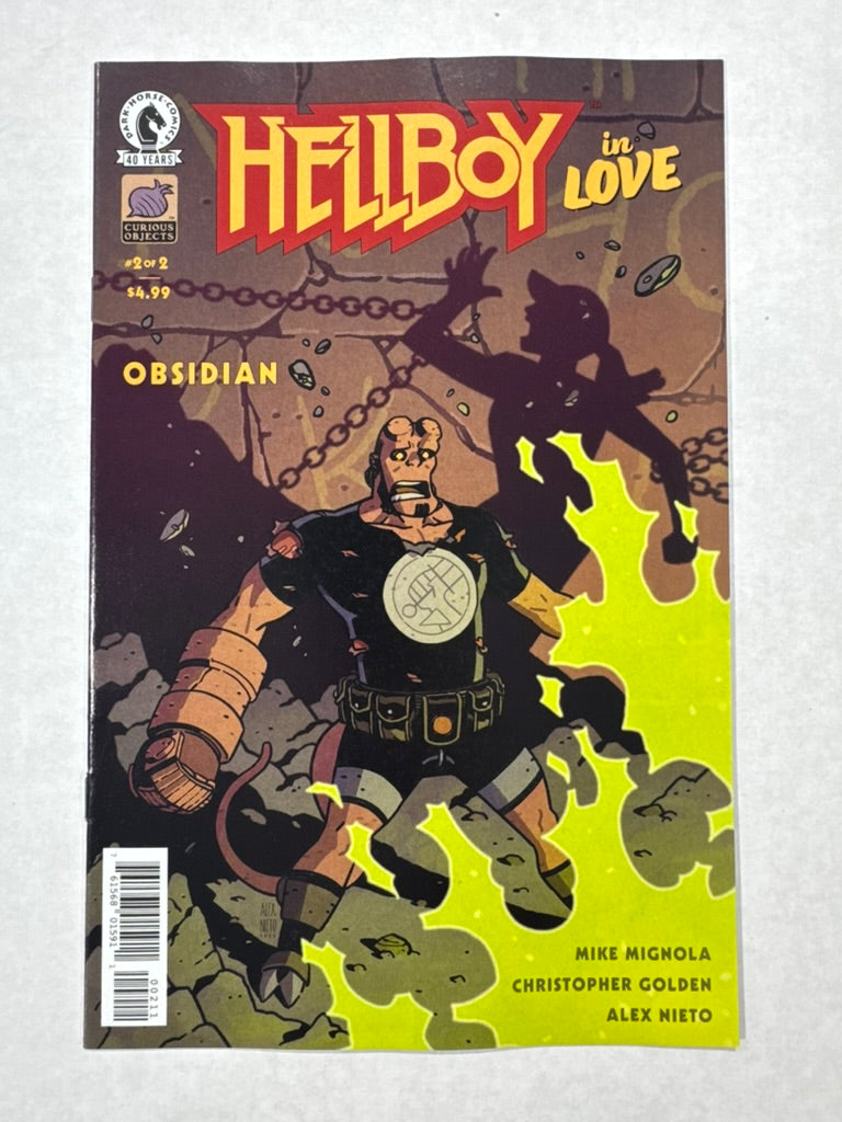 HELLBOY IN LOVE: OBSIDIAN #2 NM