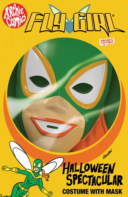 PRE-SALE: ARCHIES HALLOWEEN SPECTACULAR (ONE SHOT) CVR C BILL GALVAN FLY-GIRL MASK VAR