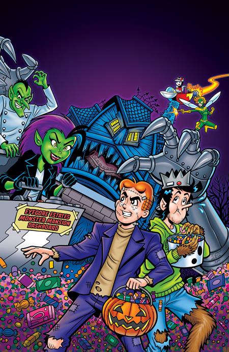 PRE-SALE: ARCHIES HALLOWEEN SPECTACULAR (ONE SHOT) CVR D STEVEN BUTLER LILY BUTLER FOIL FULL ART VAR